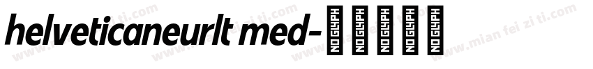 helveticaneurlt med字体转换